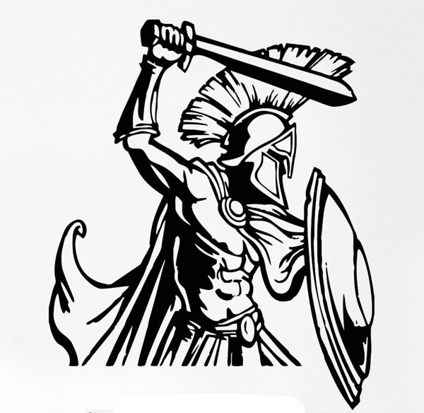 Спартанец чб