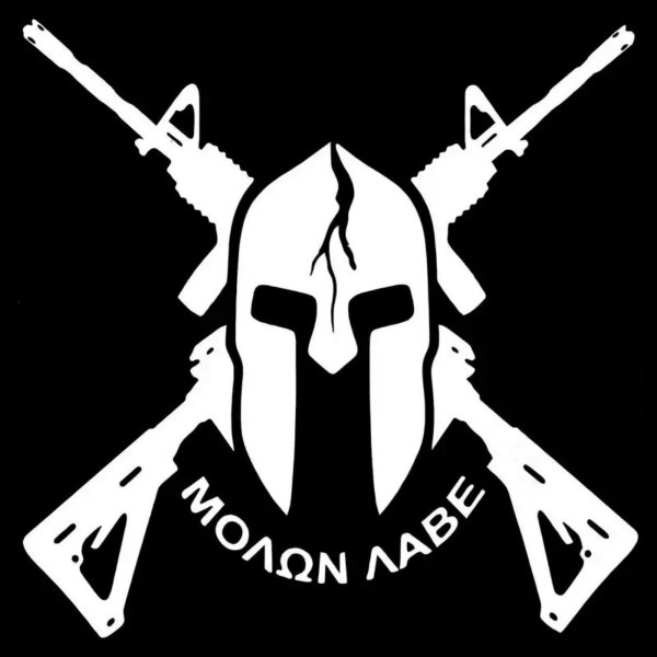 Molon Labe шлем Спарта