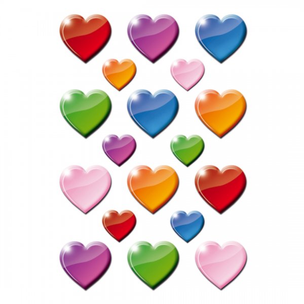 Закрашенное сердечко