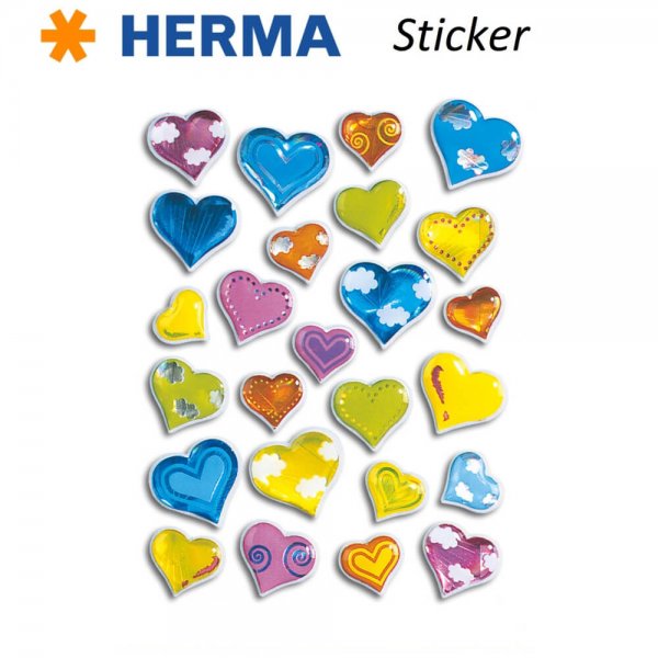 Стикеры сердечки для распечатки