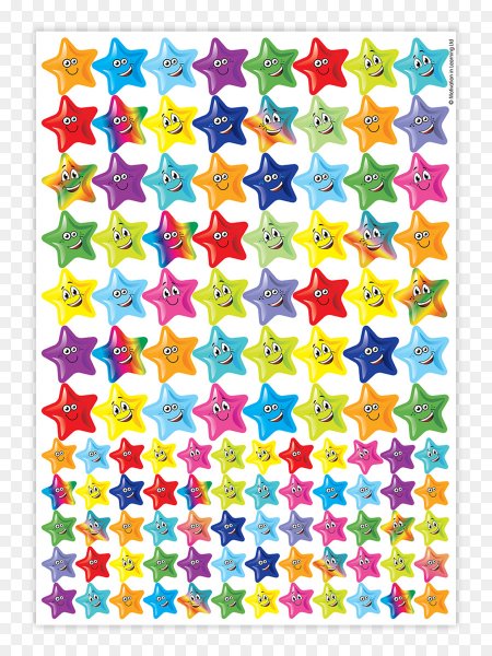 Наклейка - звездочки