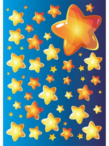 Мультяшные звездочки