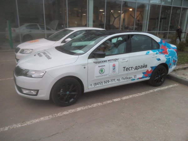 Яндекс go такси оклейка