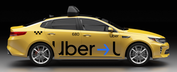 Uber такси машины