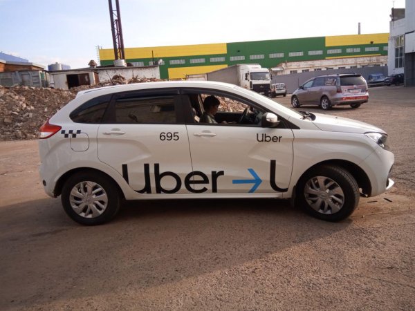 Оклейка Убер 2020