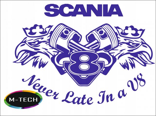 Наклейки для Скании