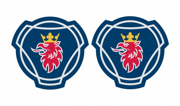 Наклейки на Сканию