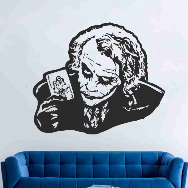 Джокер наклейка