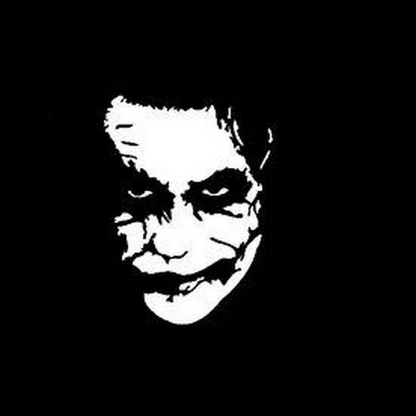 Джокер наклейка