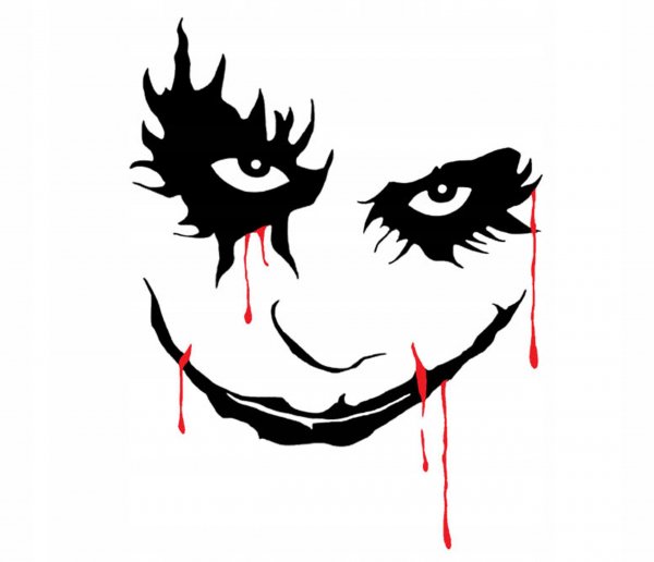 Джокер наклейка