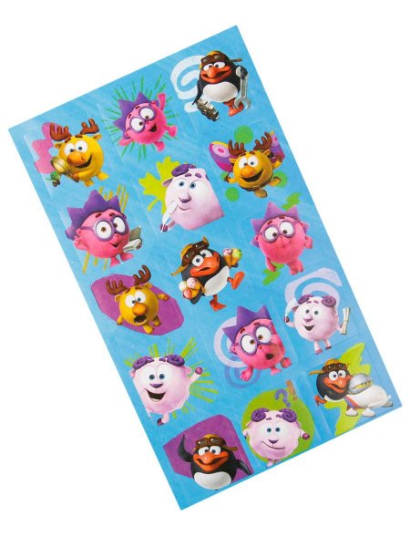 Смешарики журналы с наклейками