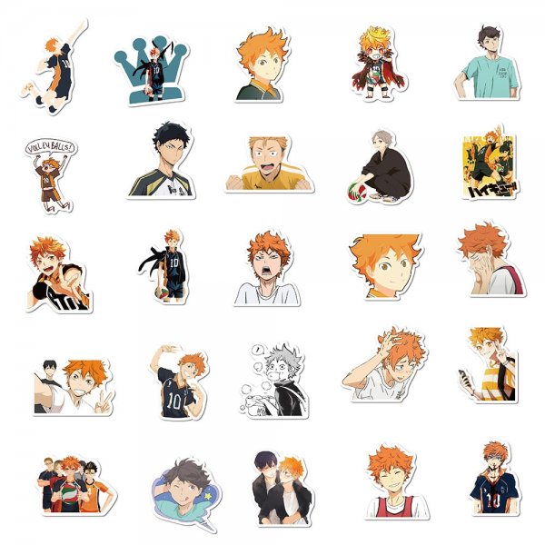 Аниме Стикеры Haikyuu