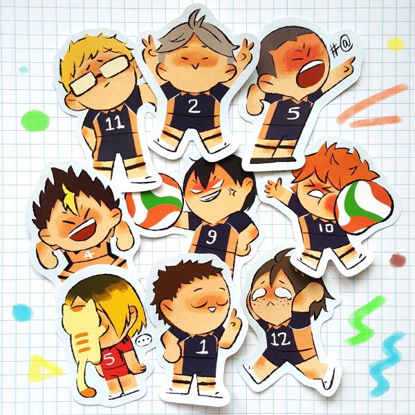 Haikyuu Стикеры