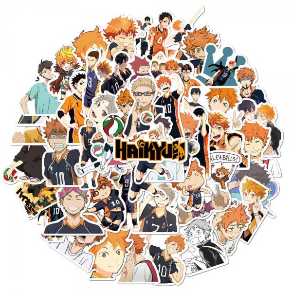 Anime Haikyuu Стикеры