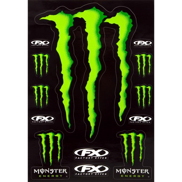 Наклейки на мотоцикл Монстер