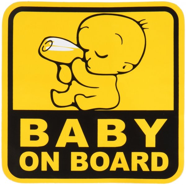 Baby in Board наклейка