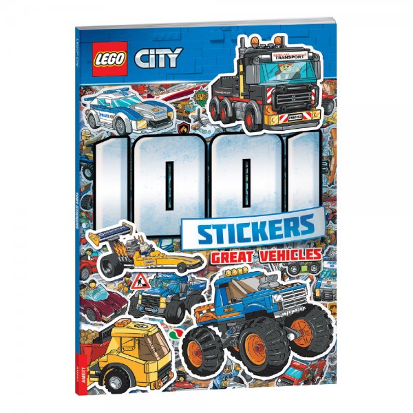 Книжка с наклейками LEGO City