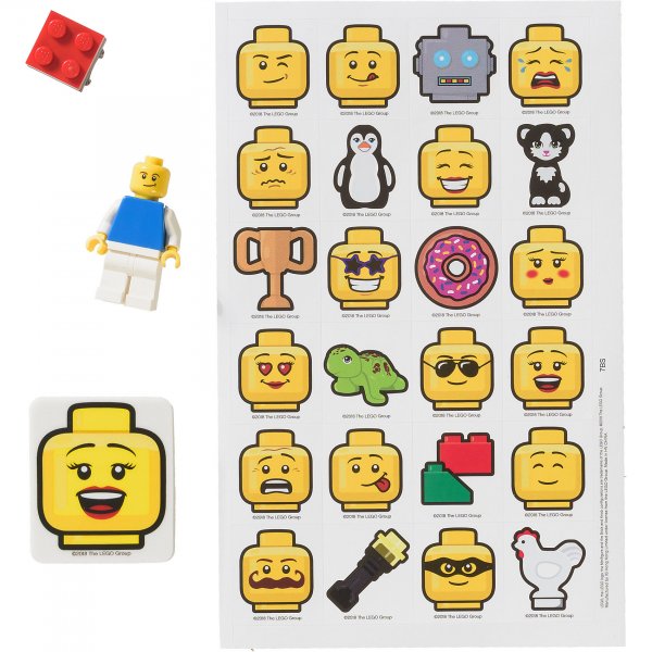 "LEGO" набор стикеров (4 шт.)