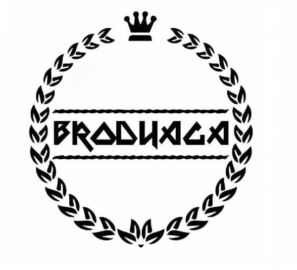 Надпись Бродяга