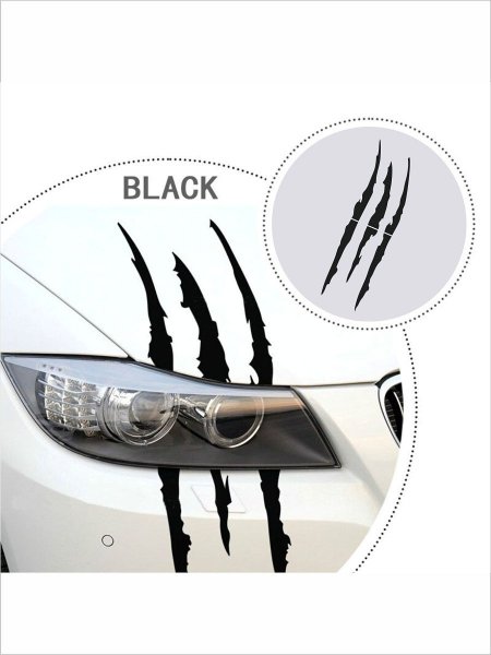 Наклейки на фары авто