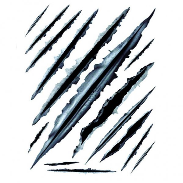 Автонаклейки царапины