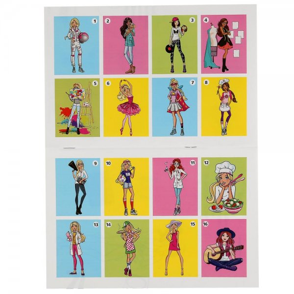 Наклейки Барби 90