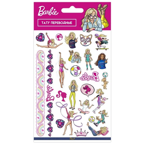 150 Наклеек. Барби