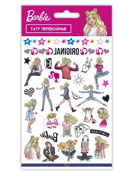 Наклейки priority Barbie