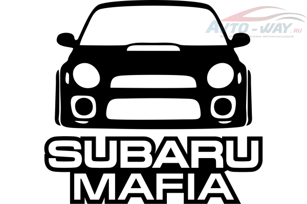 Subaru наклейки