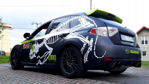 Наклейки на Субару Импреза