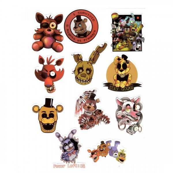 АНИМАТРОНИКИ наклейки