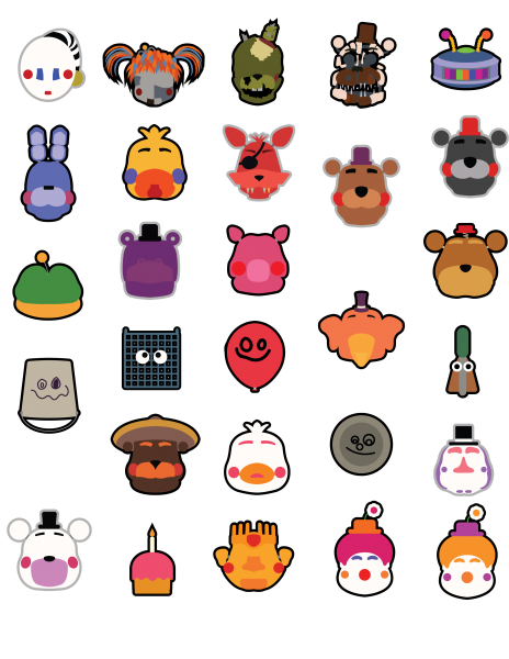 FNAF Стикеры