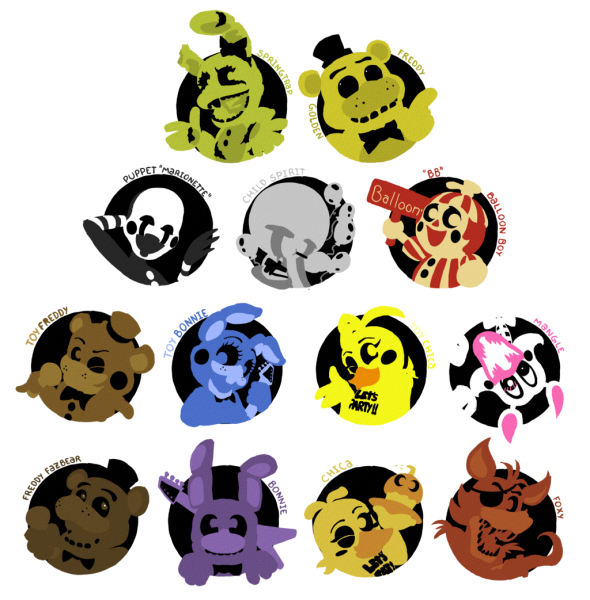 Значок Фредди