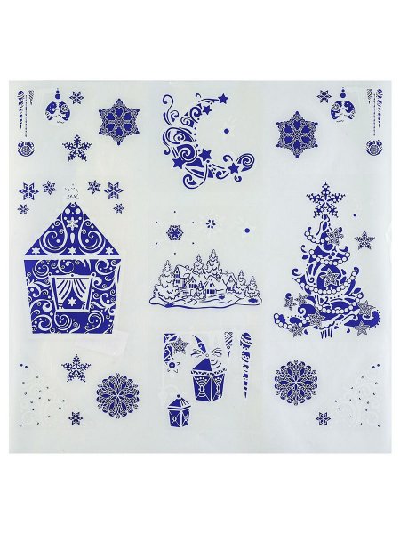 Новогодние наклейки