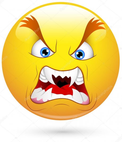 Смайлик добрый и злой