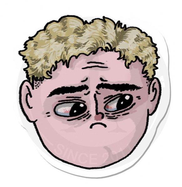 Наклейки злость