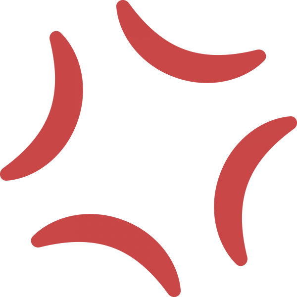 Знак злости в аниме