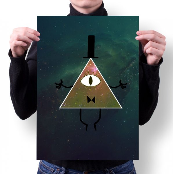 Гравити Фолз Билл Постер