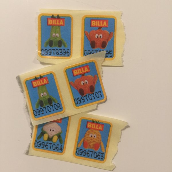 Наклейки в Билле