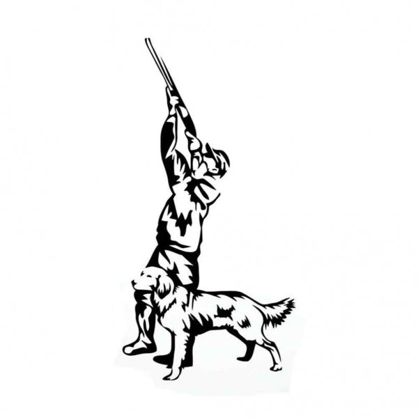 Трафарет охота