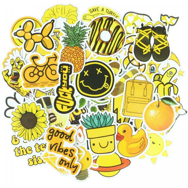 Желтый стикер