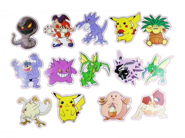 Pokemon наклейки