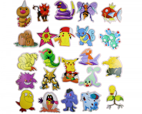 Стикеры покемон го с Пикачу
