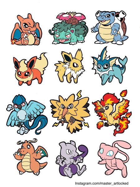 Легендарные покемоны Канто