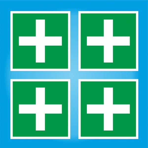 Знак аптечка первой медицинской помощи