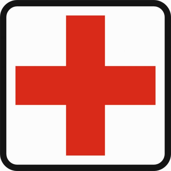 Крестик на аптечку