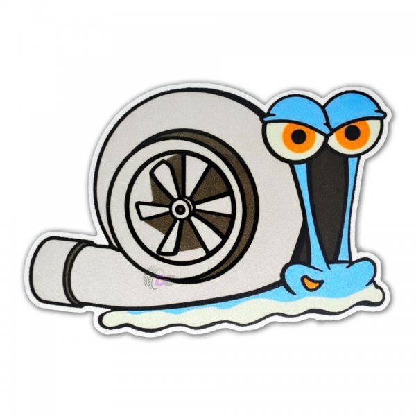 Турбо улитка наклейка