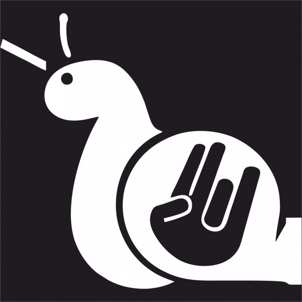 Наклейка на машину улитка