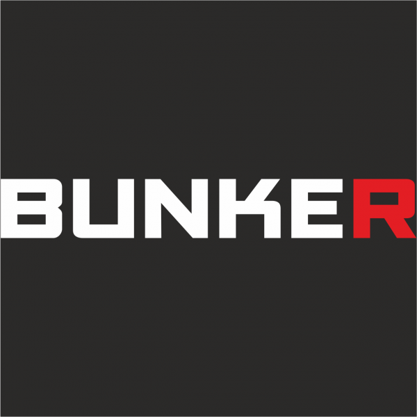 Bunker наклейка на лобовое