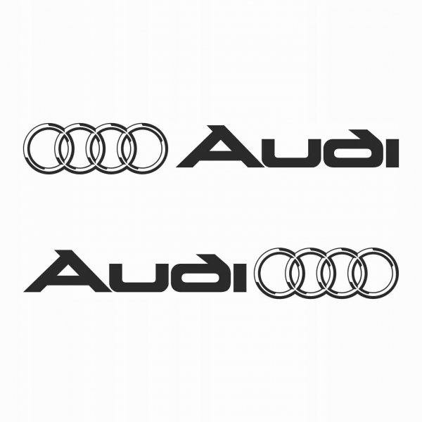 Наклейки на авто Ауди